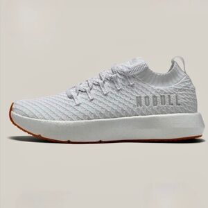 NoBull Women's Drive Knit Sneakers - White, 7.5